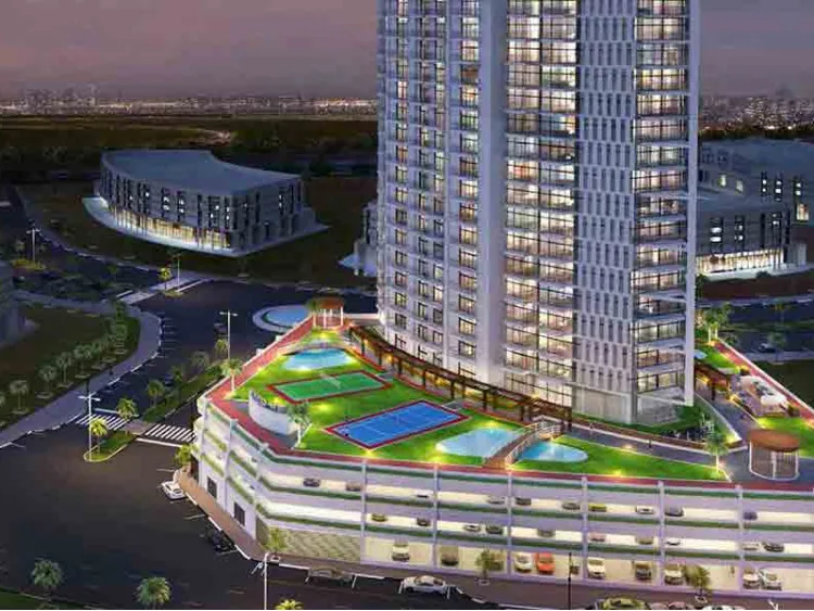 Miraclz Tower by Danube Properties in Arjan for sale